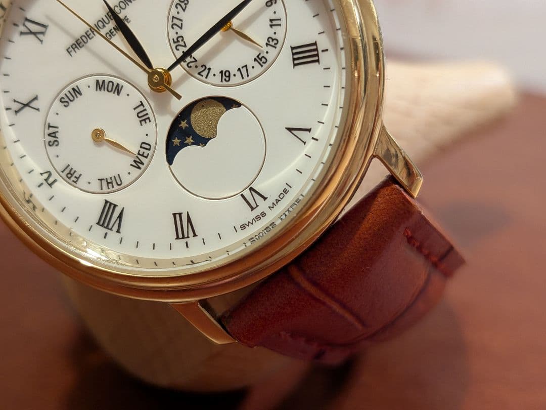 購入時フルメンテナンス済美品 フレデリックコンスタント 腕時計 ボーイズサイズ