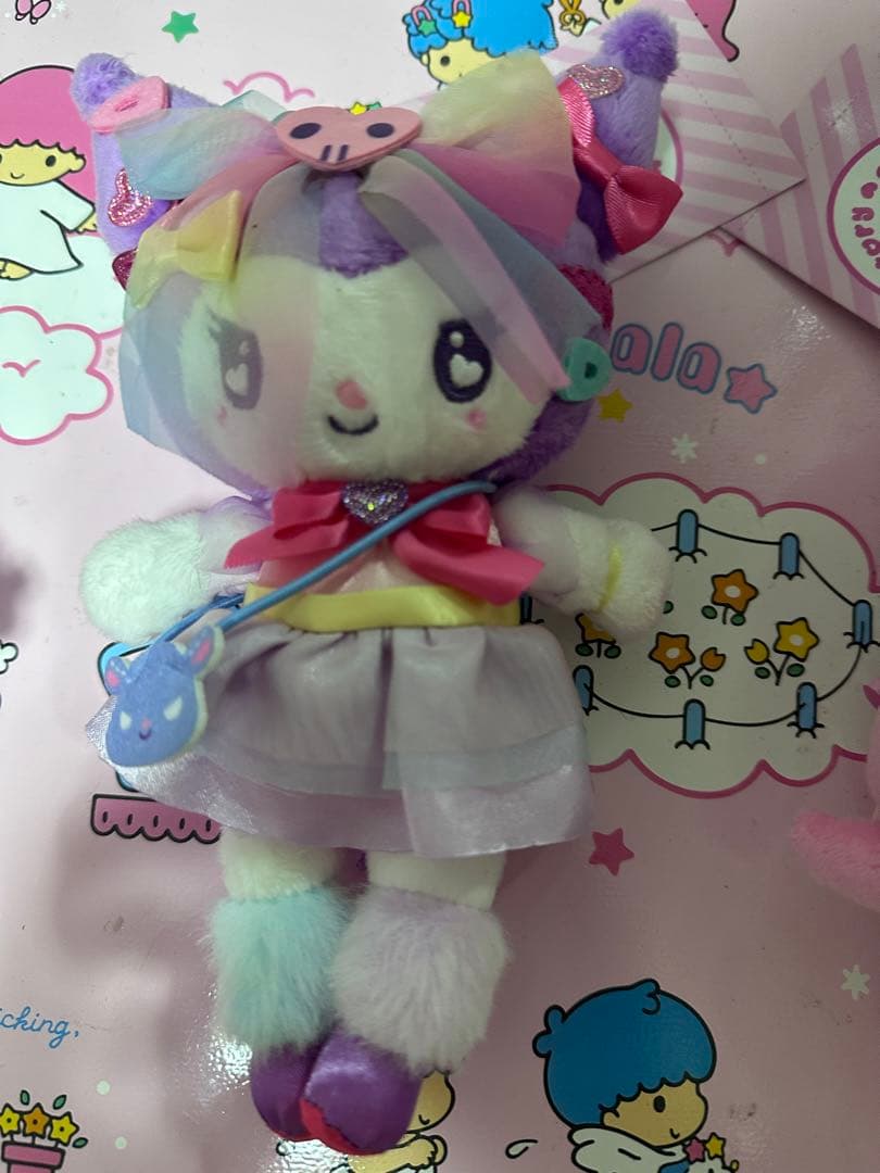 サンリオ 原宿限定 マスコット キティ ファッション　キティ　マイメロ　クロミ