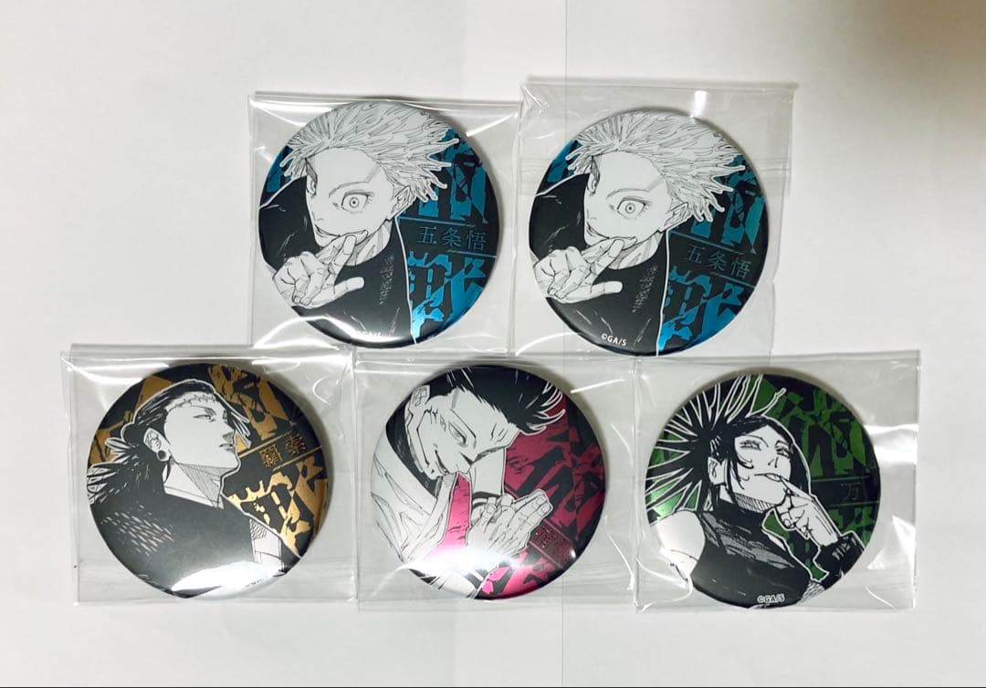 呪術廻戦展 デコレクション缶バッジ 五条 宿儺 羂索 万 - メルカリ