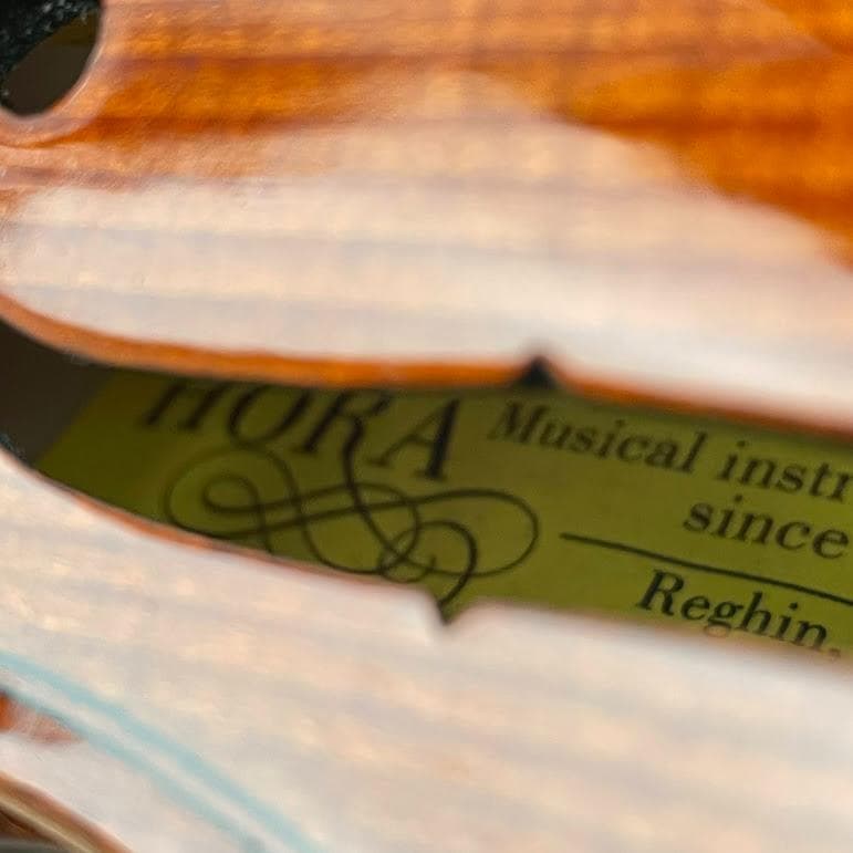 極美品○HORA Reghin○1/2 ホラ レギン バイオリン 初心者・中級者