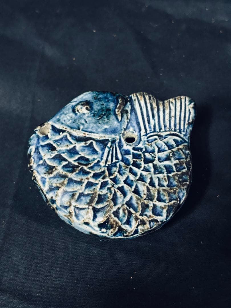 李朝　魚型水滴