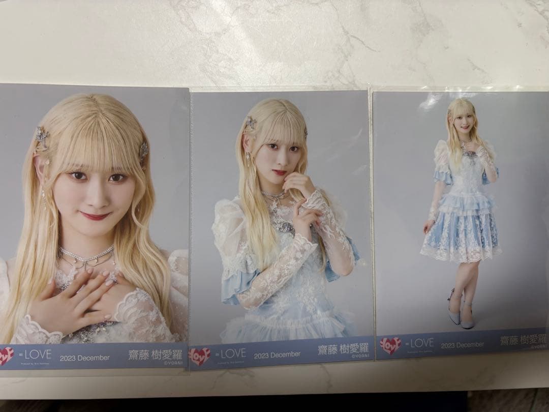 イコラブ 齋藤樹愛羅 ラストノートしか知らない 生写真 コンプ - メルカリ