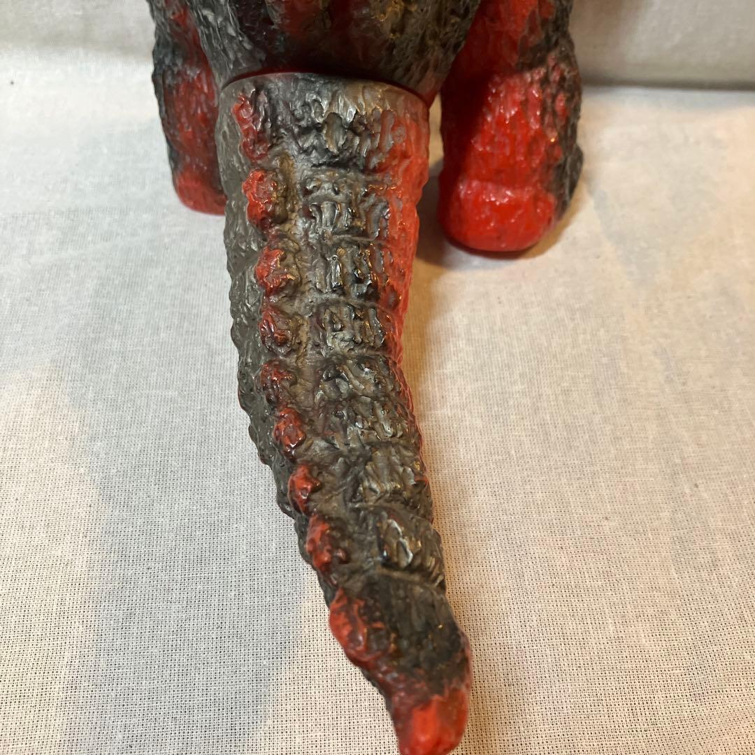 当時版　グレートザウルス　ゴジラ　ソフビ