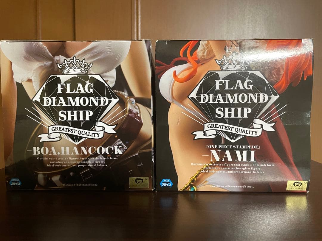 FLAG DIAMOND SHIP　スタンピードナミ　ハンコックセット