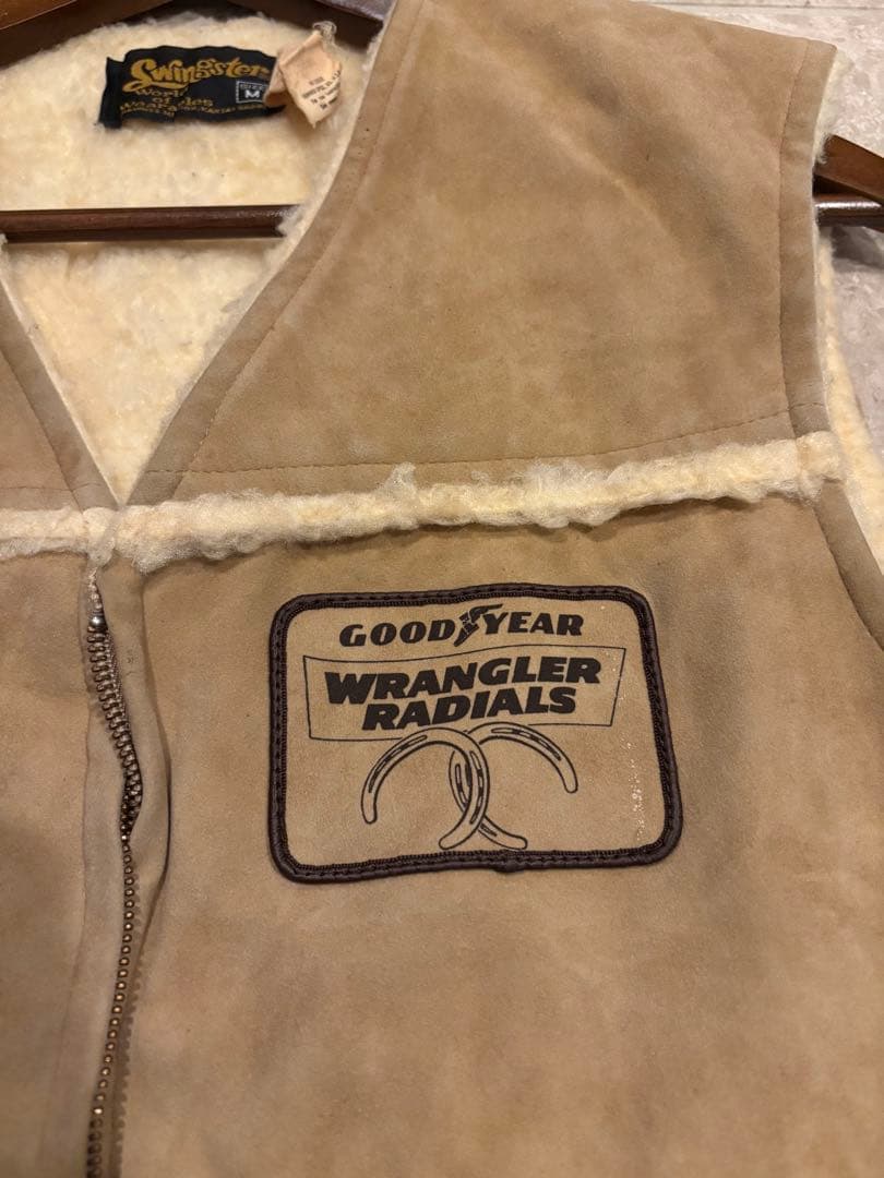 ※最終値下※ 70s〜80s GOOD YEARヴィンテージ ムートンボアベスト