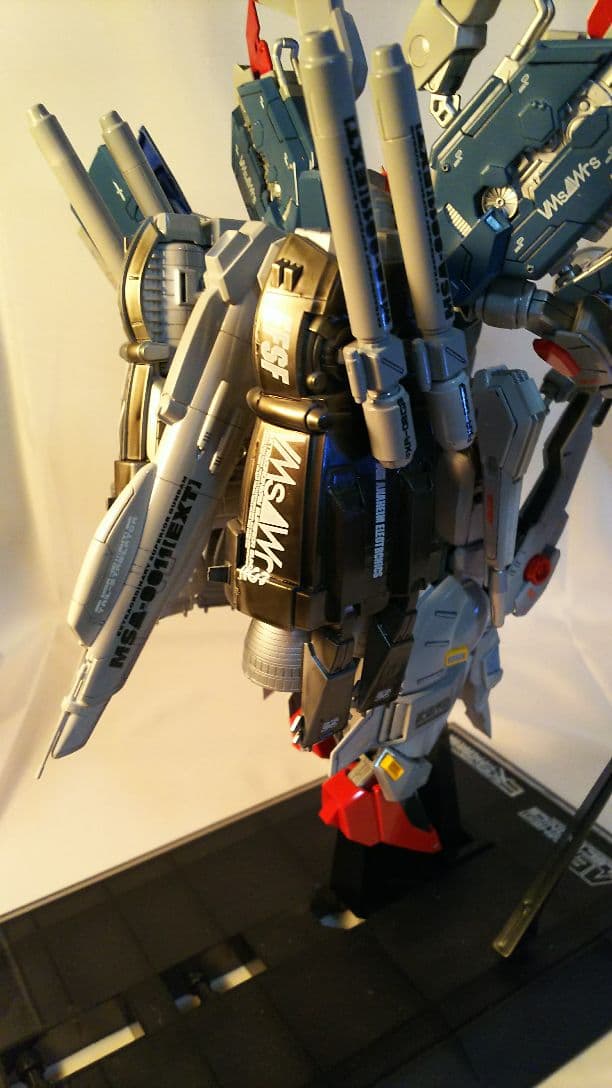 MGEx-Sガンダム肩換装パーツ取り付け、全塗装、改修 - メルカリ
