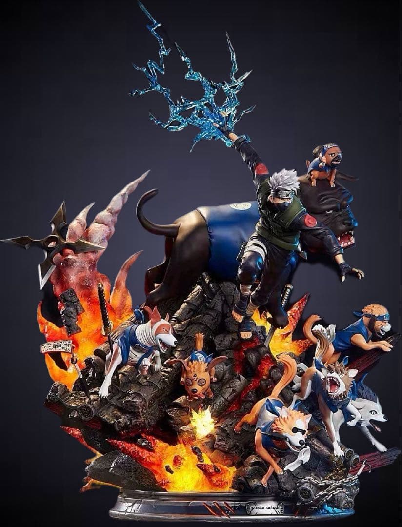 【新品】NARUTO ナルト はたけカカシ 口寄せの術 フィギュア