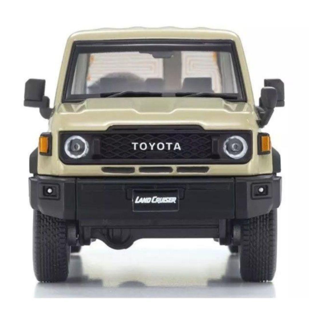 京商 1/ 43 トヨタ ランドクルーザー 70 (ベージュ)
