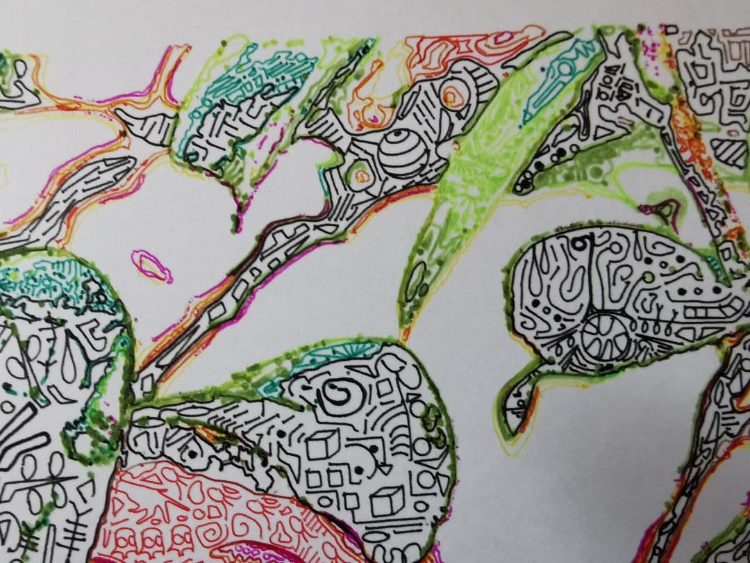 日比谷公園の赤い花