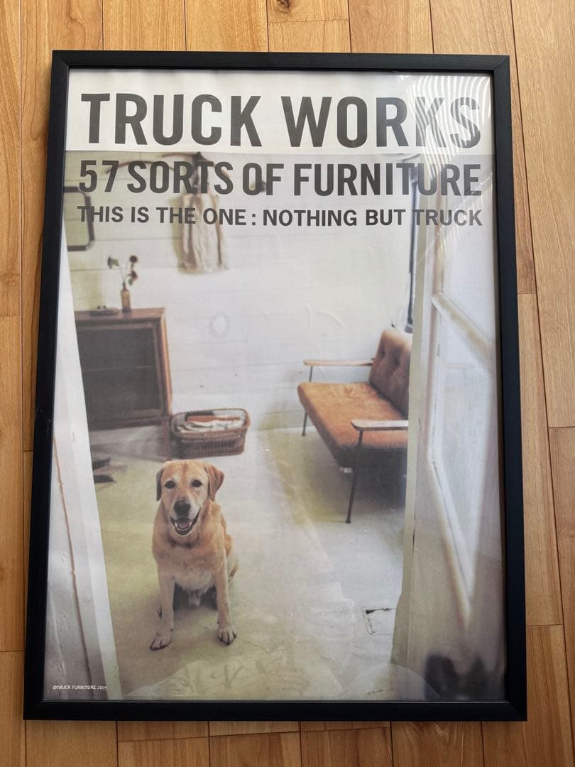 TRUCK FURNITURE トラックファニチャーポスター2枚＋額縁セットB2
