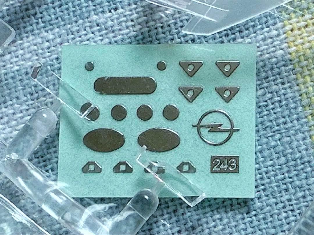 絶版 タミヤ 1/24 オペル・アストラ DTM チームホルツァー デカール良好