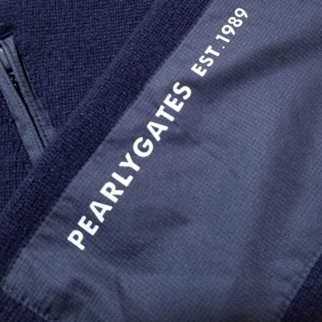 PEARLYGATESパーリーゲイツニットセーター　フード収納カシミヤ混サイズ2