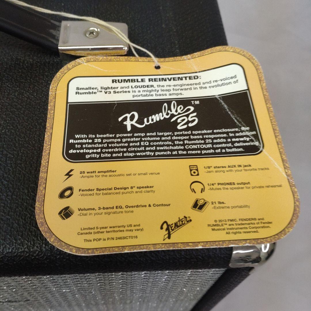 Fender Rumble 25 ベース用アンプ