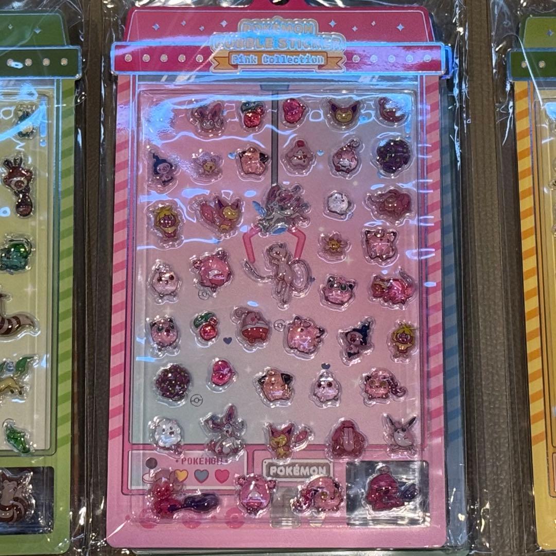 ポケモン 韓国公式 バブルステッカー 全8種 コンプリートセット - メルカリ