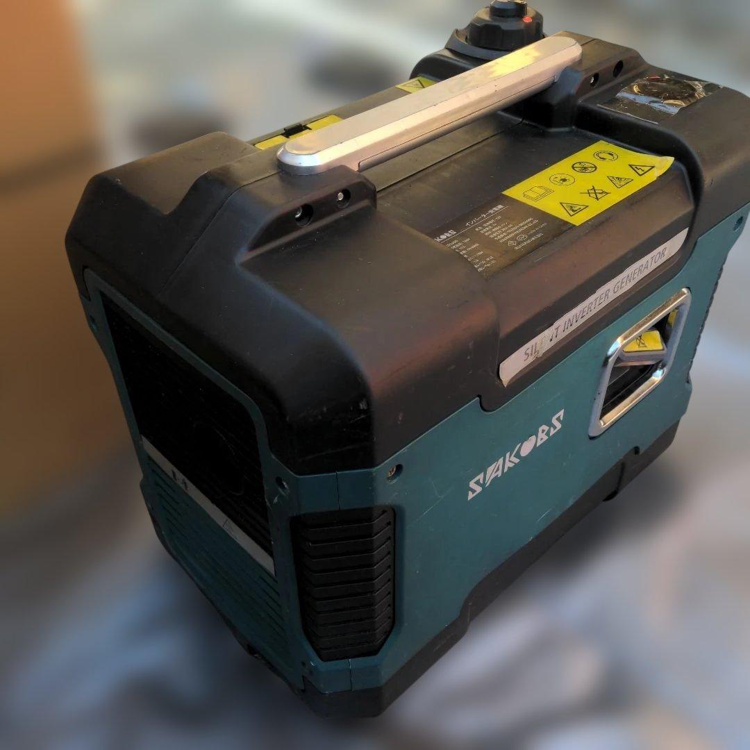 SAKOBS インバーター発電機 防音型定格出力1700w ジャンク品 - メルカリ