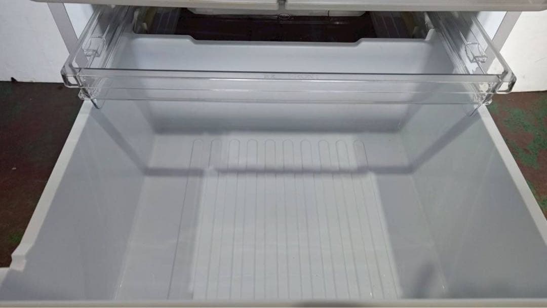 【りんまま】SHARP ノンフロン冷凍冷蔵庫 SJ-W412F-S