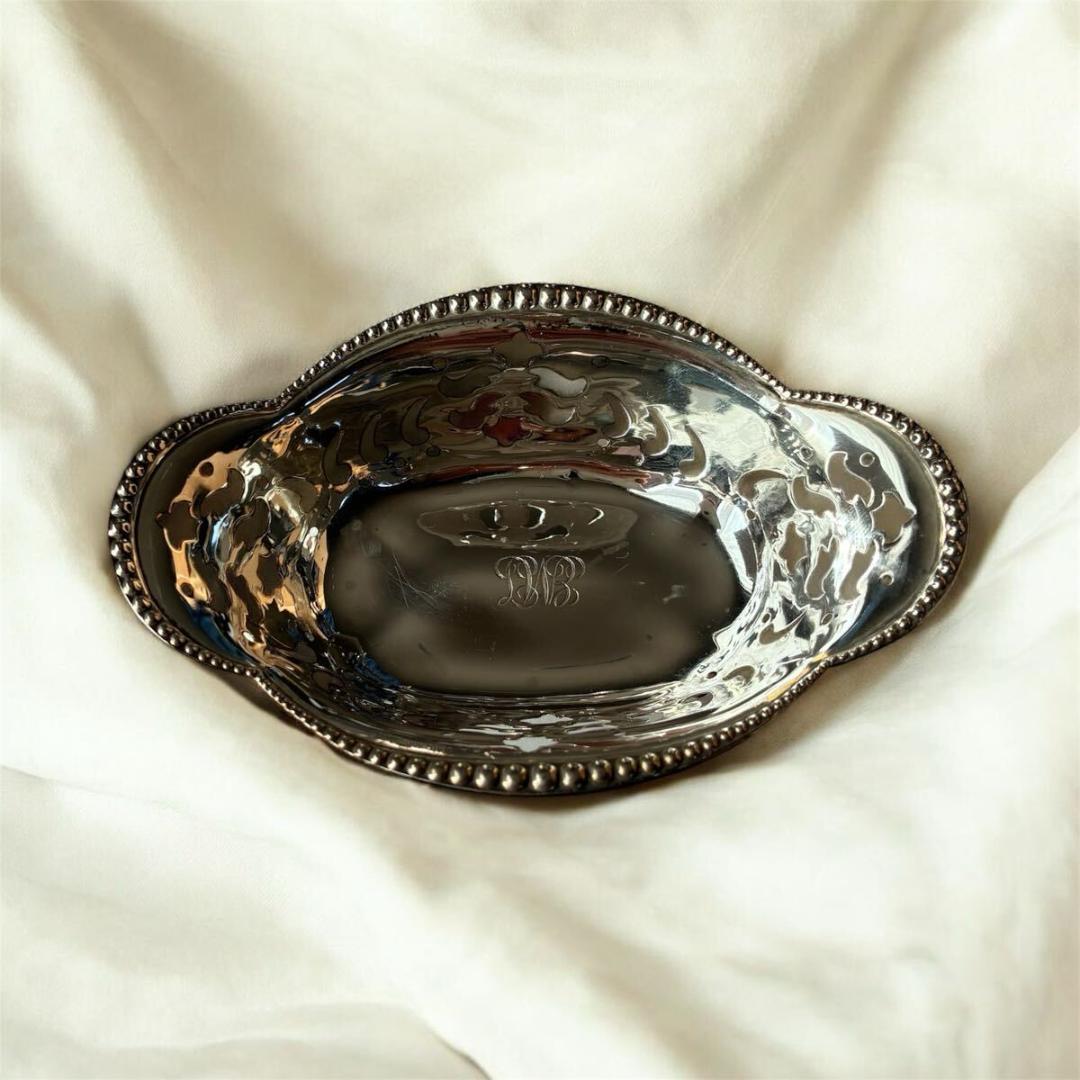 Tiffany&Co.】ティファニー シルバー 925 ナッツディッシュ ②