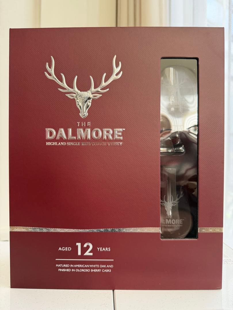 ダルモア 12年 700ml グラス2個付 - メルカリ