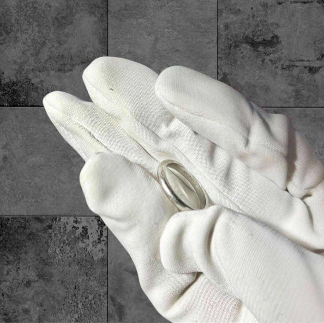 BVLGARI ブルガリ　リング 結婚指輪　プラチナ　シルバーリング　指輪