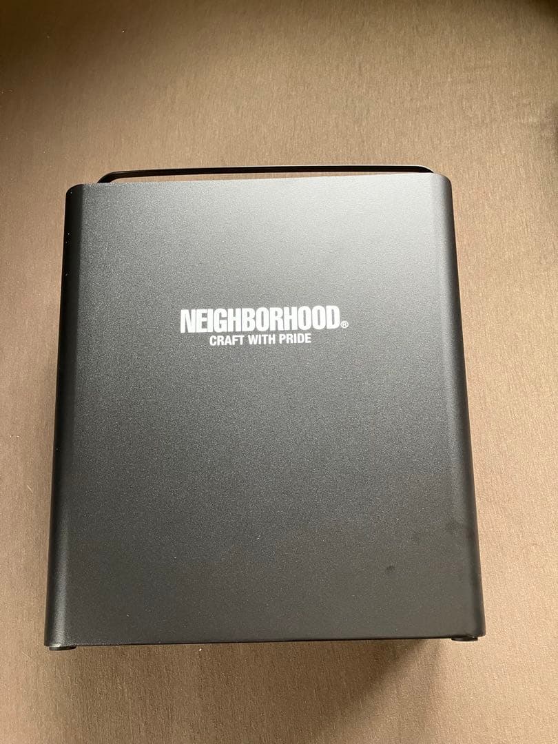 跋*ン様 NEIGHBORHOOD LOGO TRASH CAN 訳あり