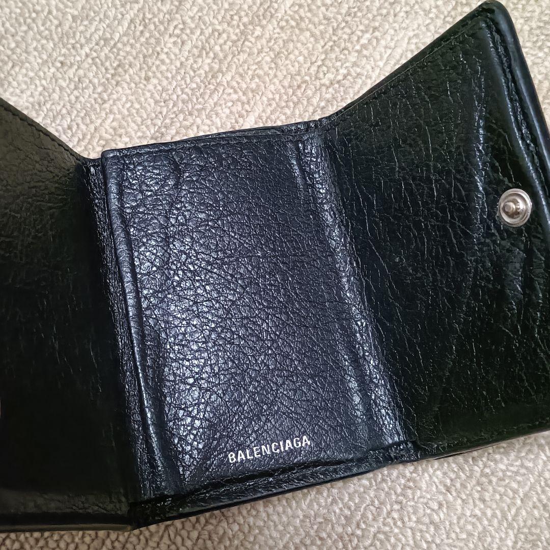 バレンシアガ ペーパーミニウォレット /グラフィティ 三つ折り財布