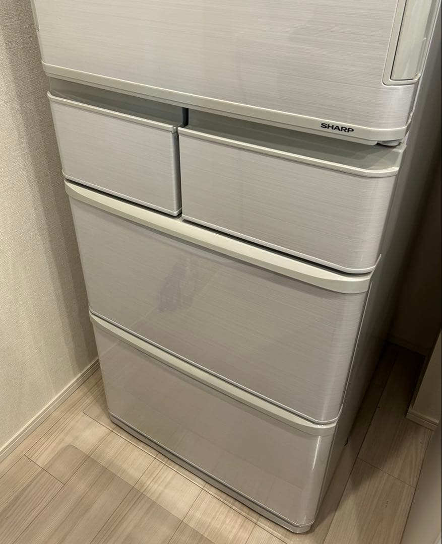 シャープ冷蔵庫 412L SJ-P411D-H