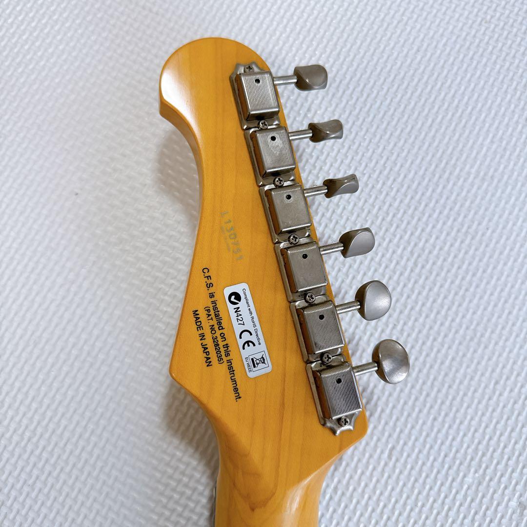 美品】フジゲンエレキギター NCST-10R/AL/SSH/3TS ストラト - メルカリ