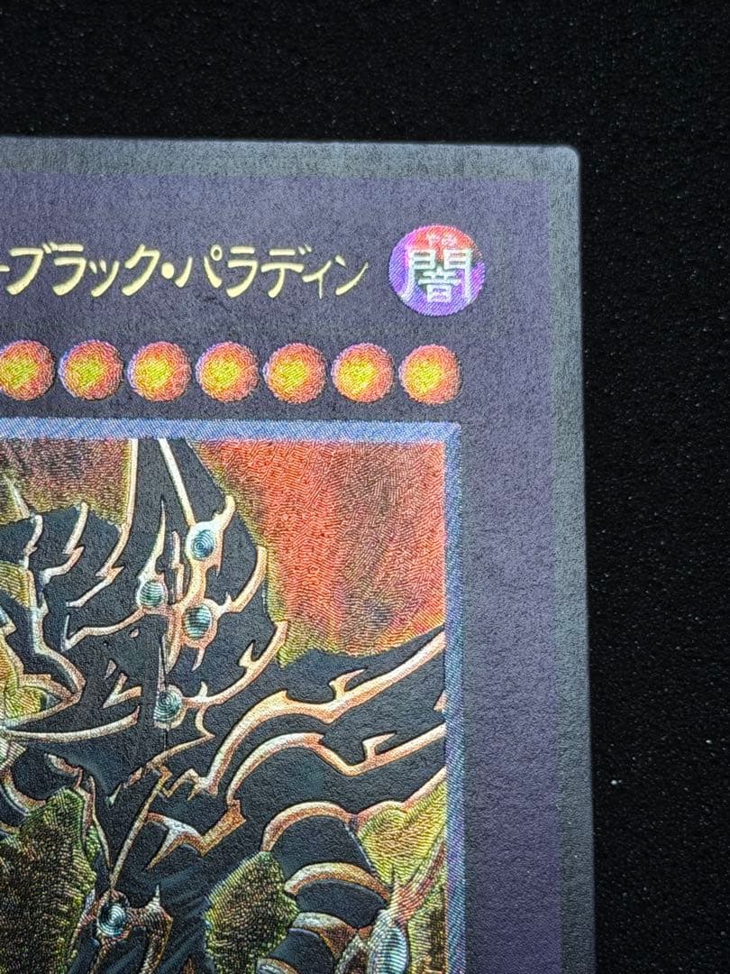 【極美品】遊戯王 超魔導剣士－ブラック・パラディン レリーフ