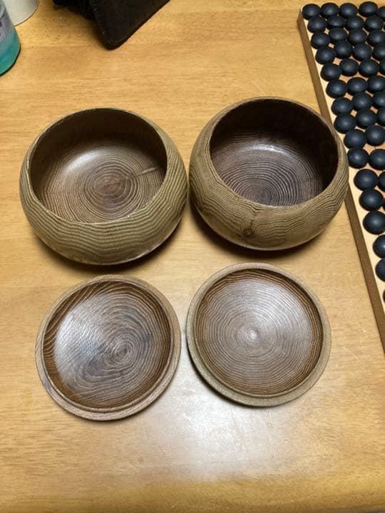 囲碁盤と石プラス対局時計