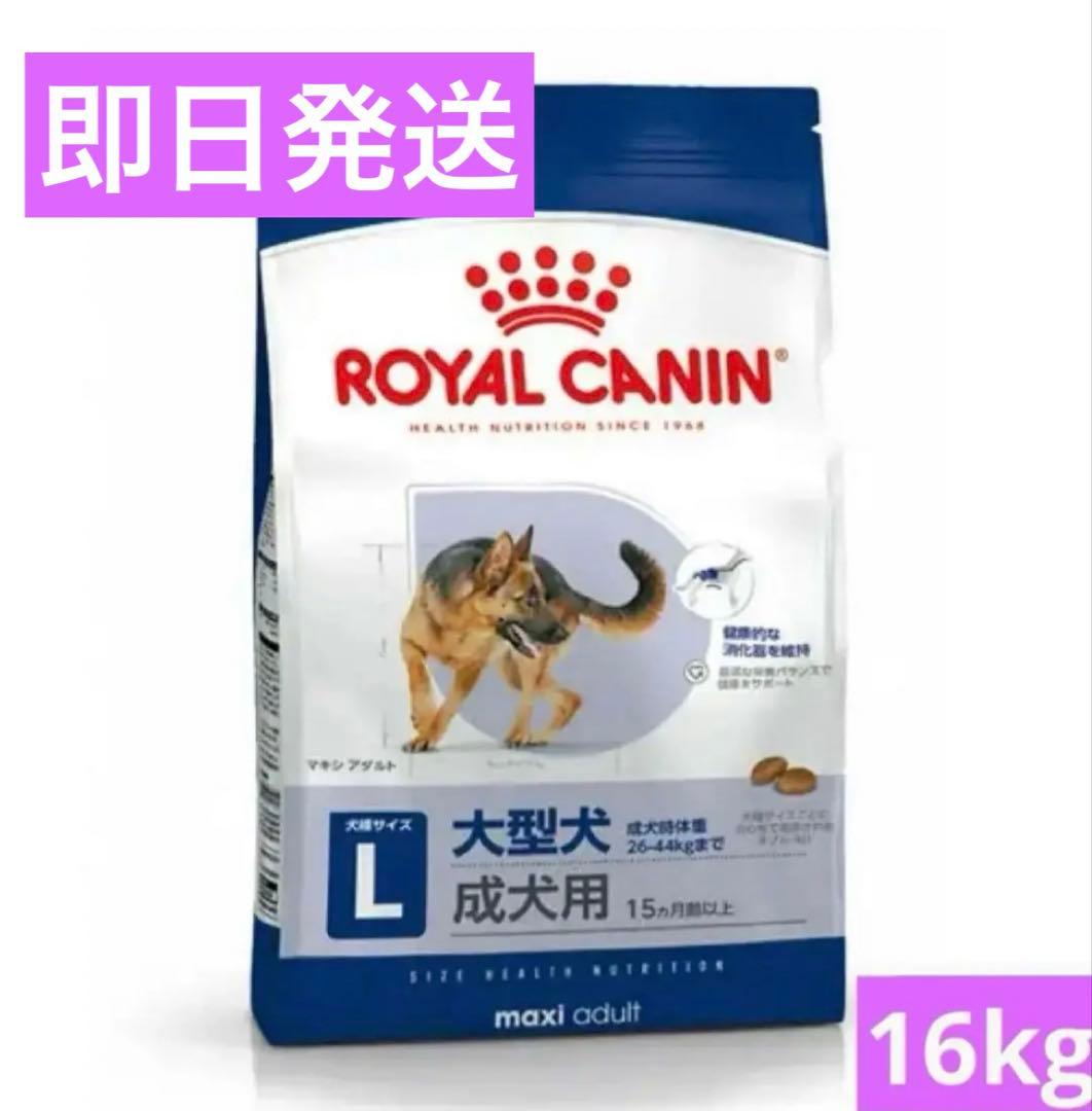 ROYAL CANIN 大型犬用 大粒16キロドライフード ロイヤルカナン マキシ