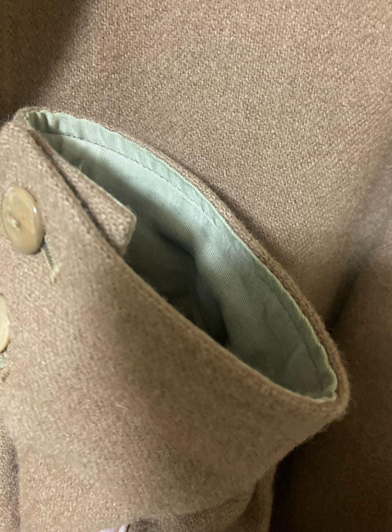 atlast&co ウール スポーツジャケット サイズ44 モカ - メルカリ