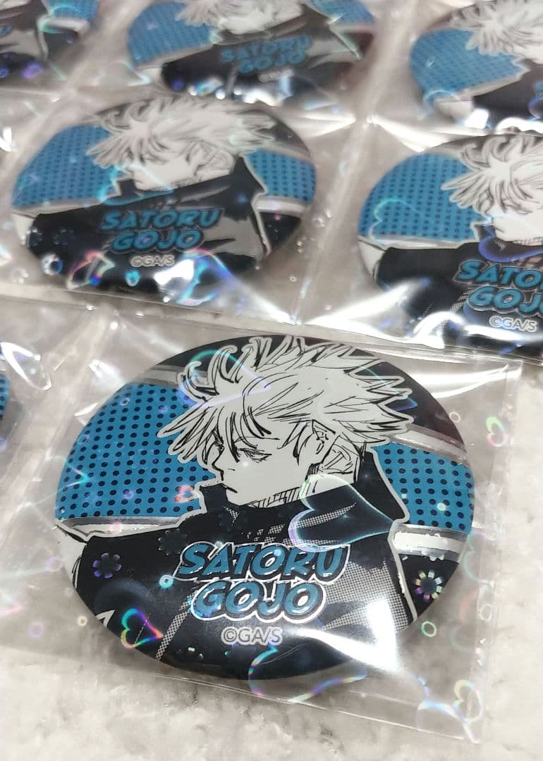 呪術廻戦 上海 限定 デコレクション缶バッジ 五条悟 15個 セット