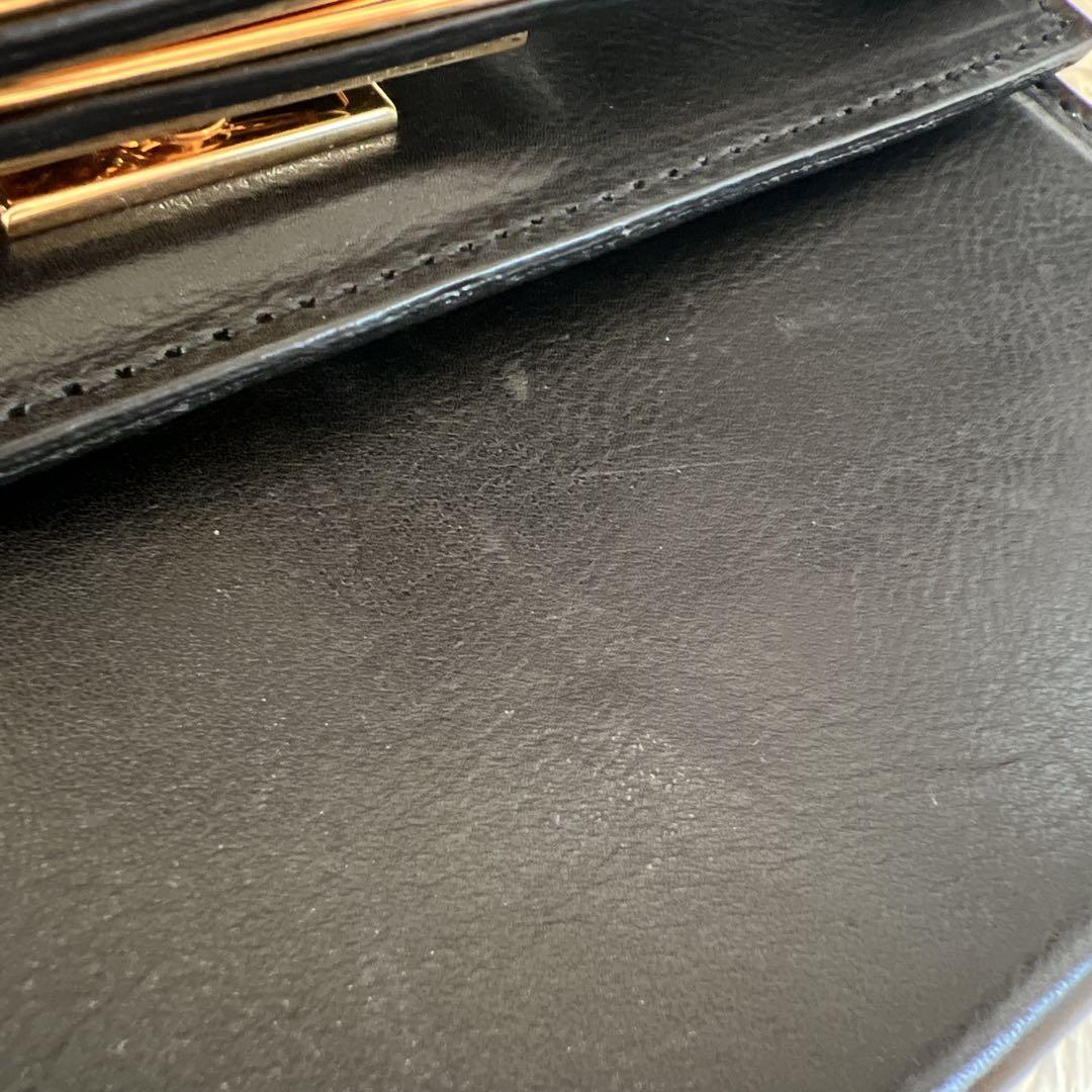 【sita parantica】クロスボディ ミニショルダーバッグ ブラック