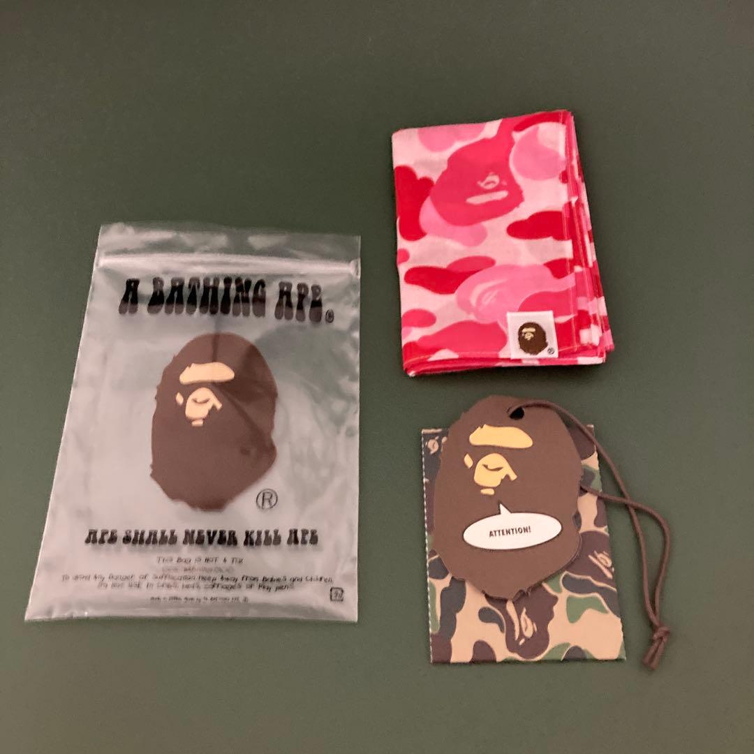 アベイシングエイプ　ABC camo バンダナ　新品未使用　3色セット NIGO