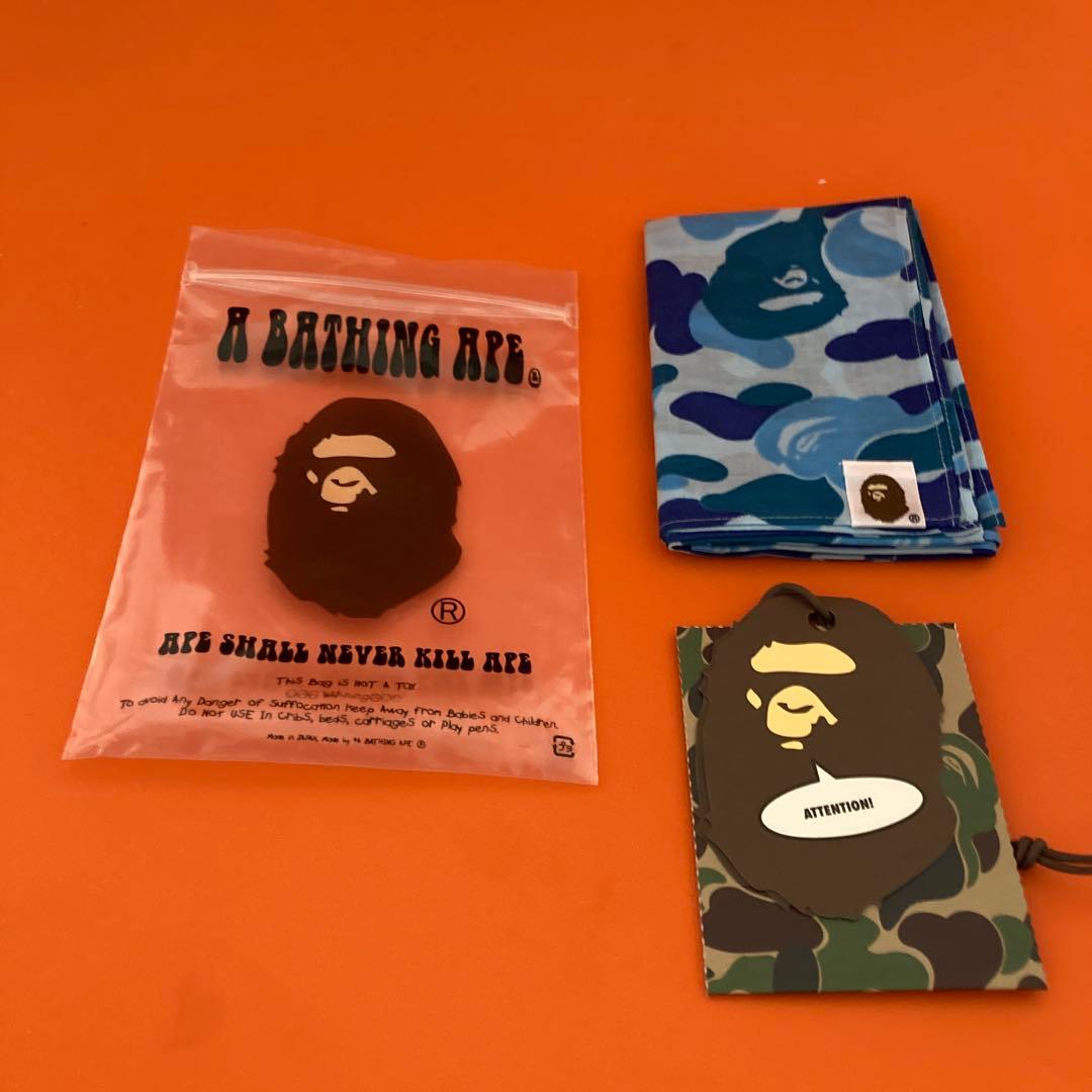 アベイシングエイプ　ABC camo バンダナ　新品未使用　3色セット NIGO