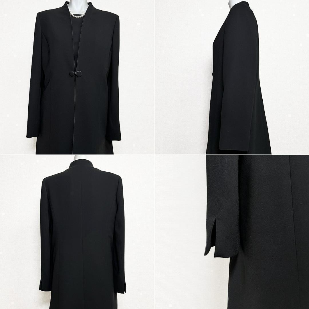 美品】パリシマ ユキ トリイ ブラックフォーマル 高級喪服礼服スーツ