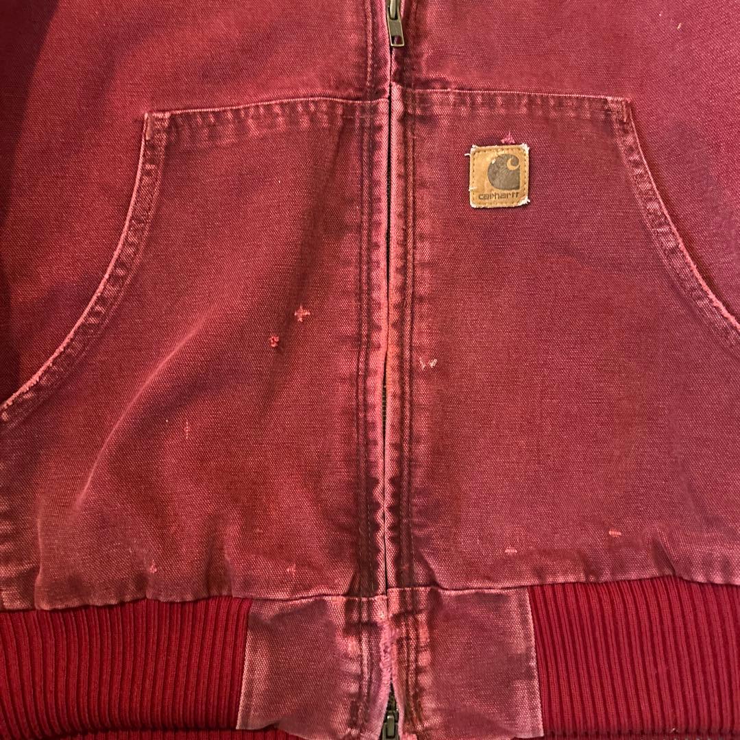 Carhartt アクティブジャケット J130 CRI L 赤 デトロイト