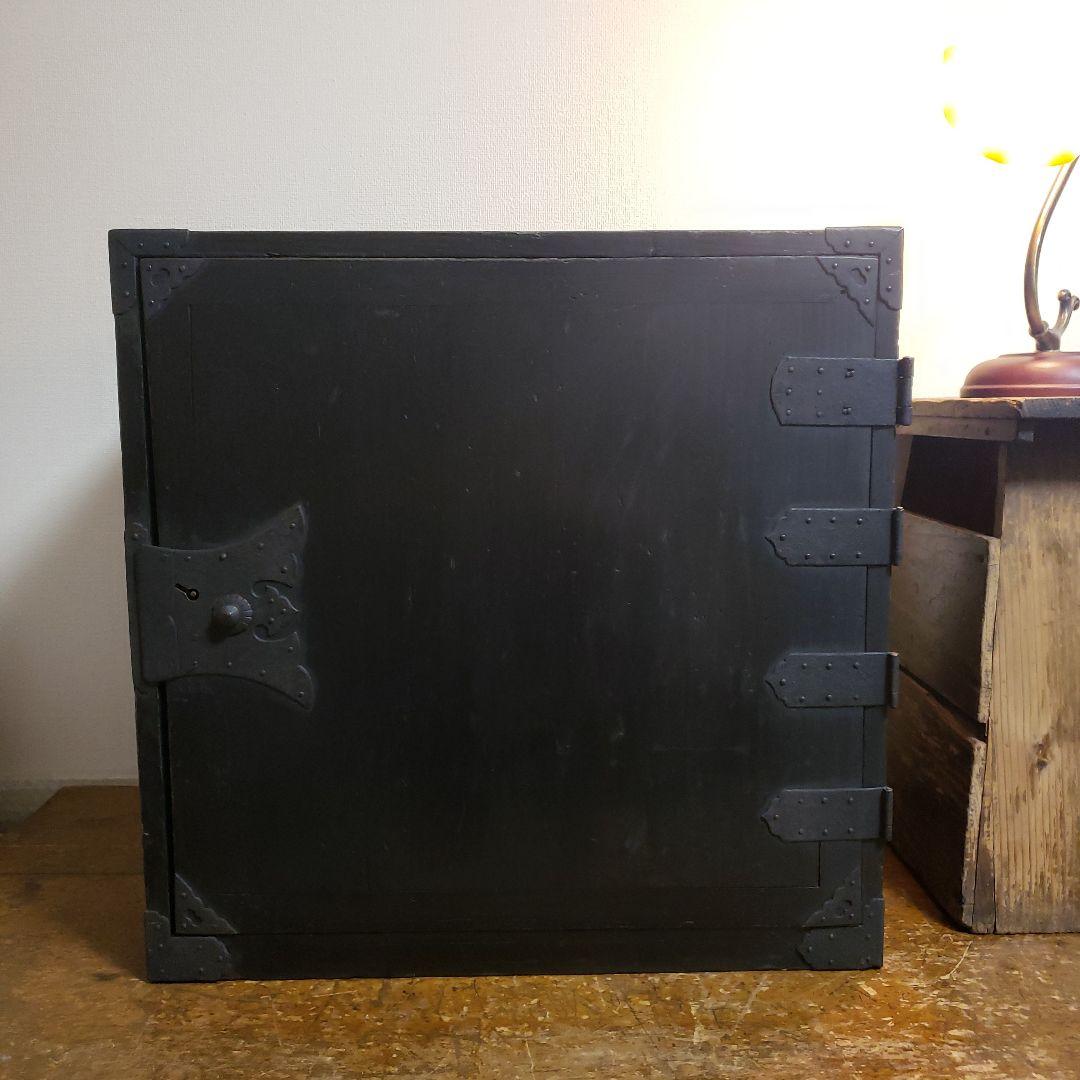 帳場箪笥 船箪笥 舟箪笥 江戸 幕末 船金庫 時代箪笥 アンティーク 和