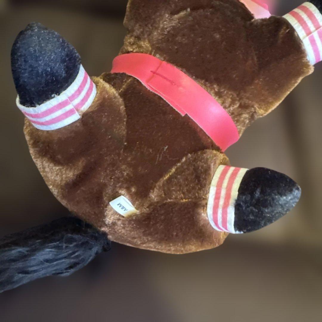 希少♡高知競馬　ハルウララ　ぬいぐるみ　3体まとめ売り　　ピンク/にんじん/ぞう