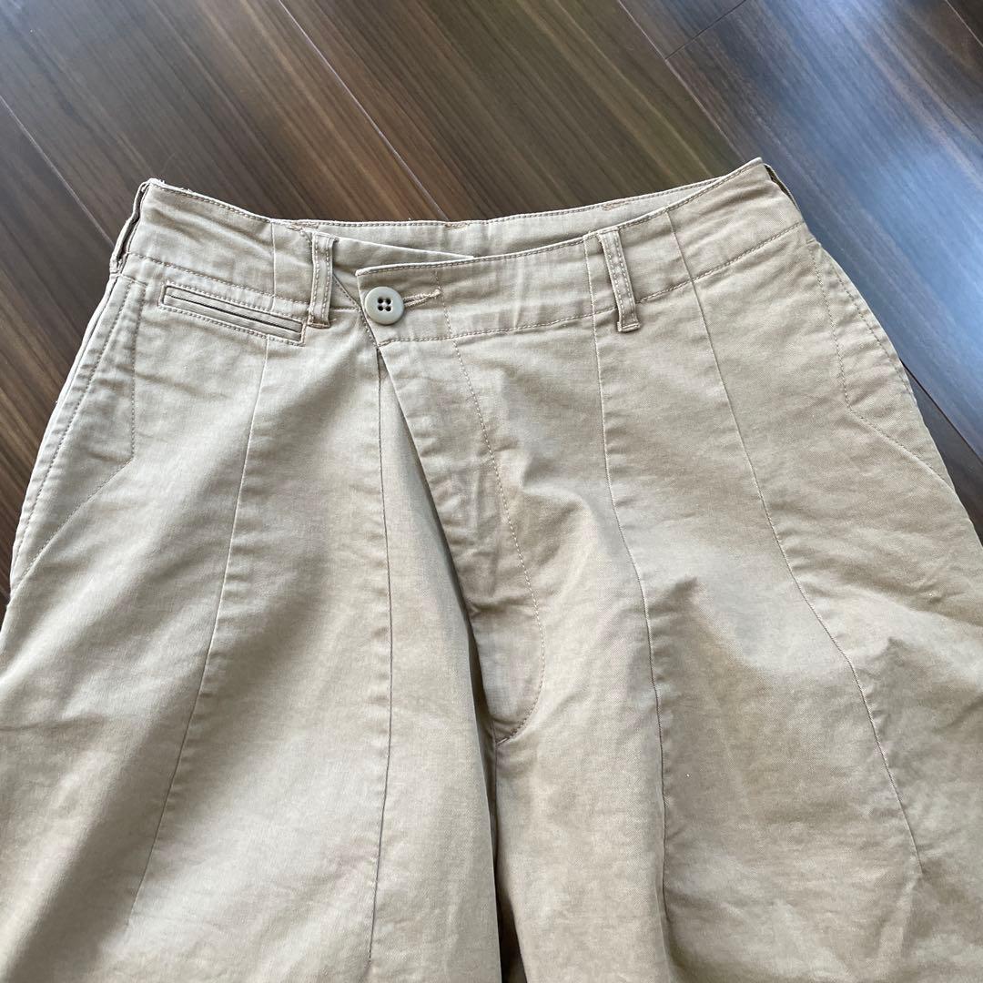 RHCコットン ワイドパンツ ハイウエスト