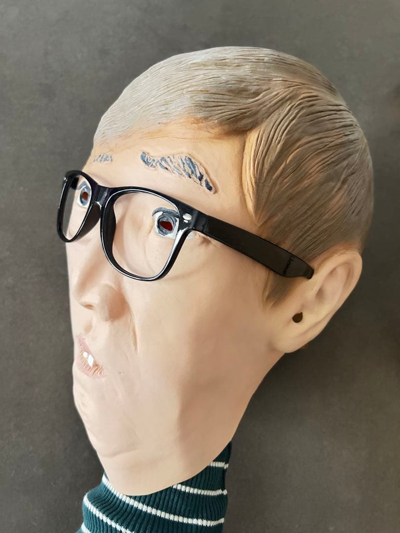 ヒカキン 被り物 ものまね コスプレ メガネ付き