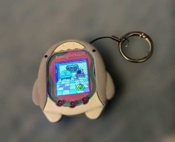 たまごっちUni パープル & サメ型シリコンケース セット