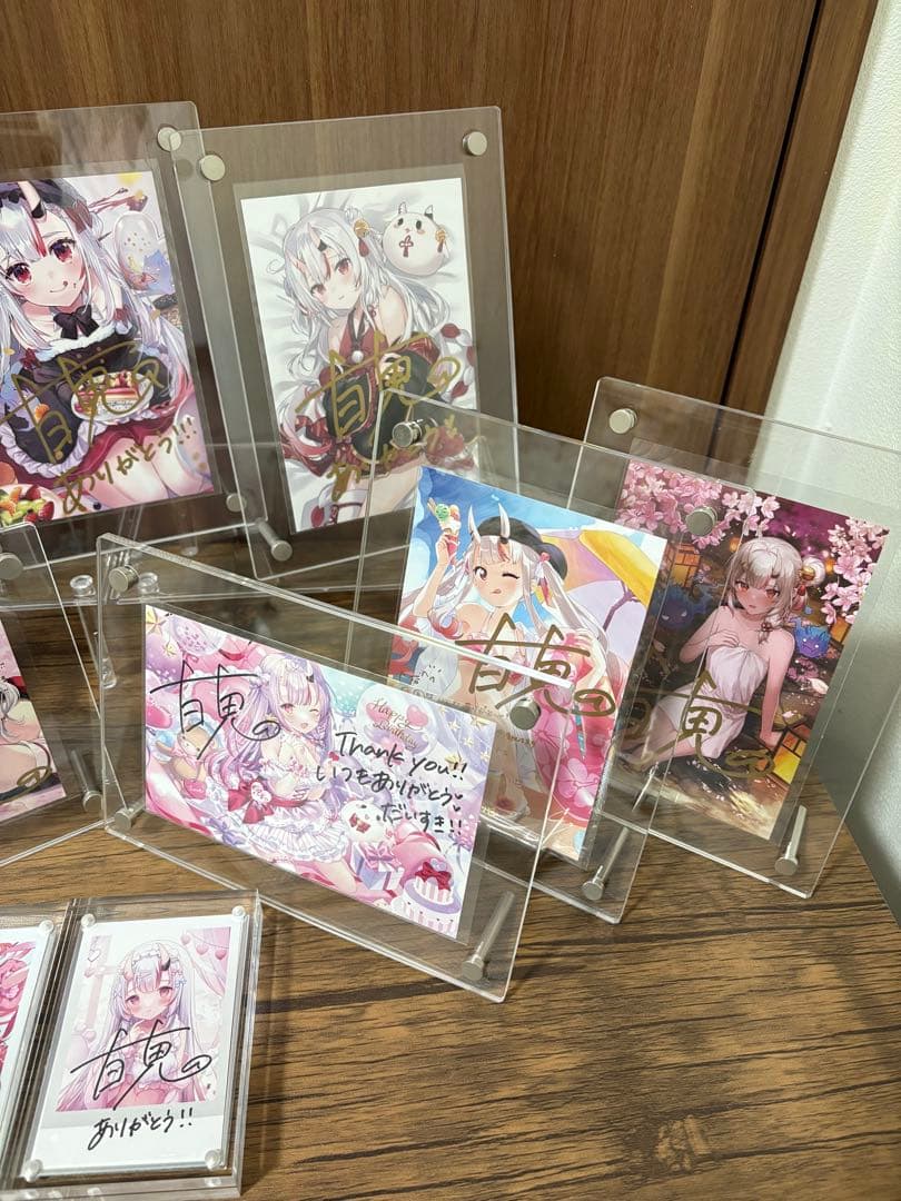 百鬼あやめ 直筆サイン まとめ売り