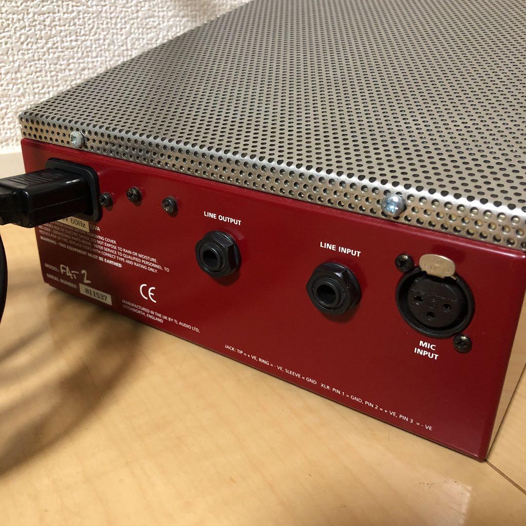 貴重 名機 TL Audio オファー 真空管マイクプリアンプ FATMAN FAT2