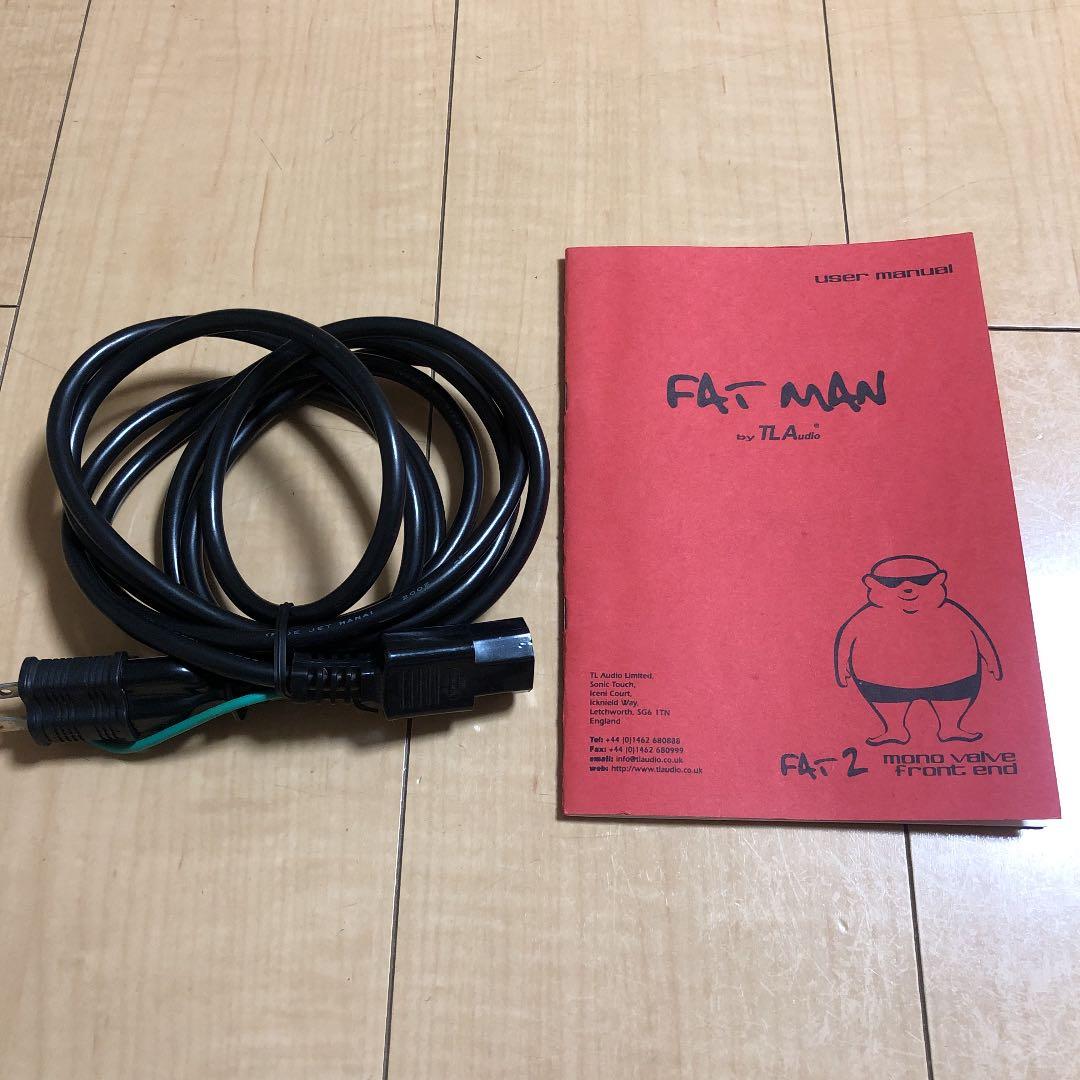 貴重 名機 TL Audio オファー 真空管マイクプリアンプ FATMAN FAT2