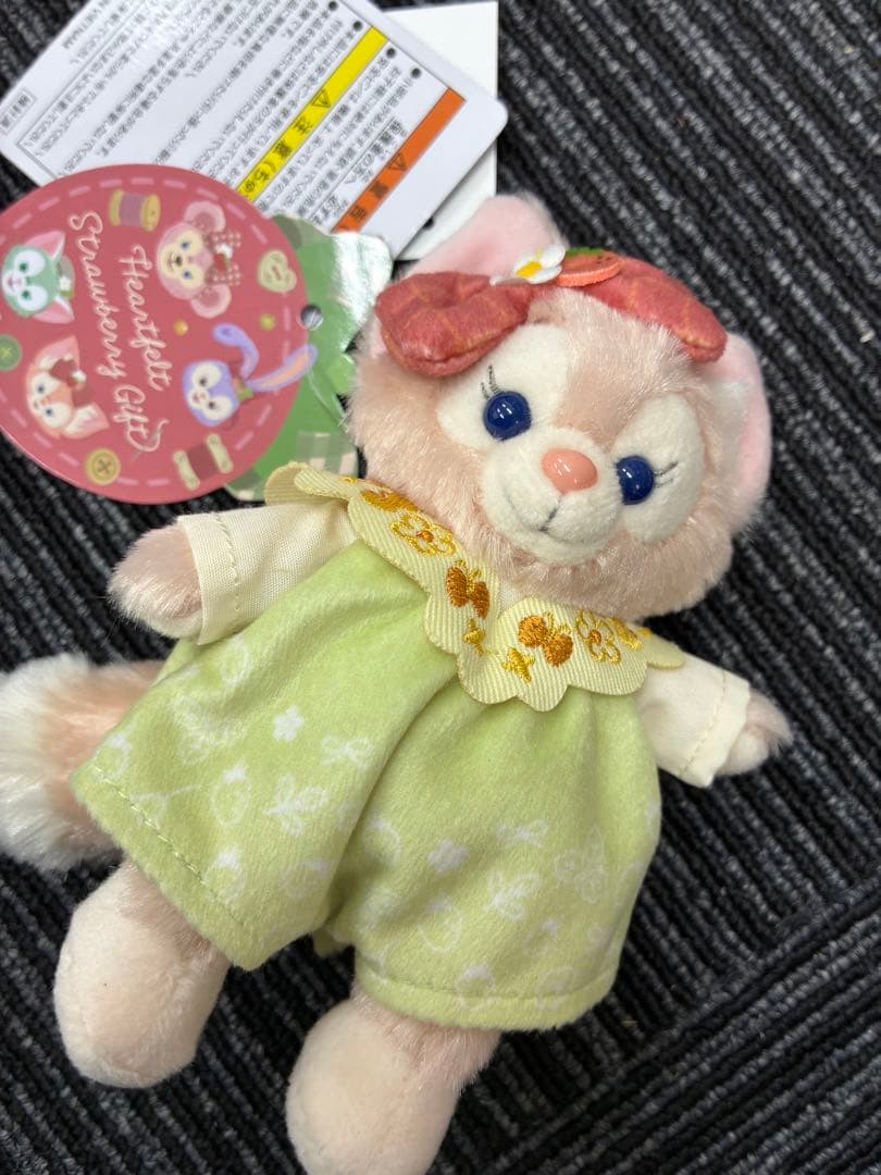 リーナベル　ステラルー　ぬいぐるみバッジ　ハートフェルトストロベリーギフト　2点