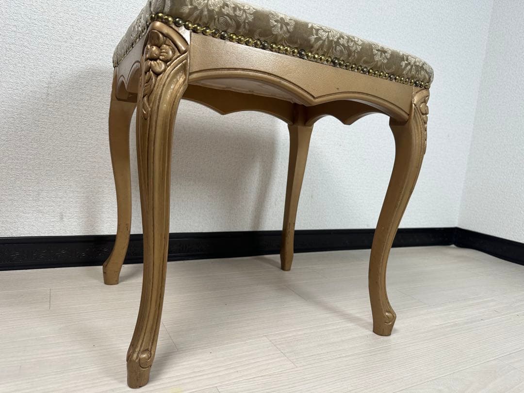 イタリア アンティーク調 スツール オットマン ※i1※