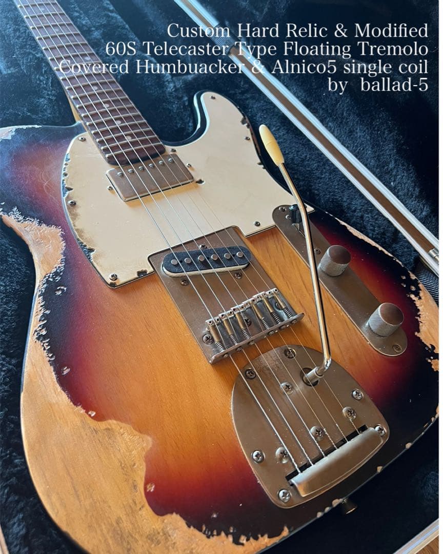 なし さま専用ハードレリック⭐︎フローティングトレモロ 60s