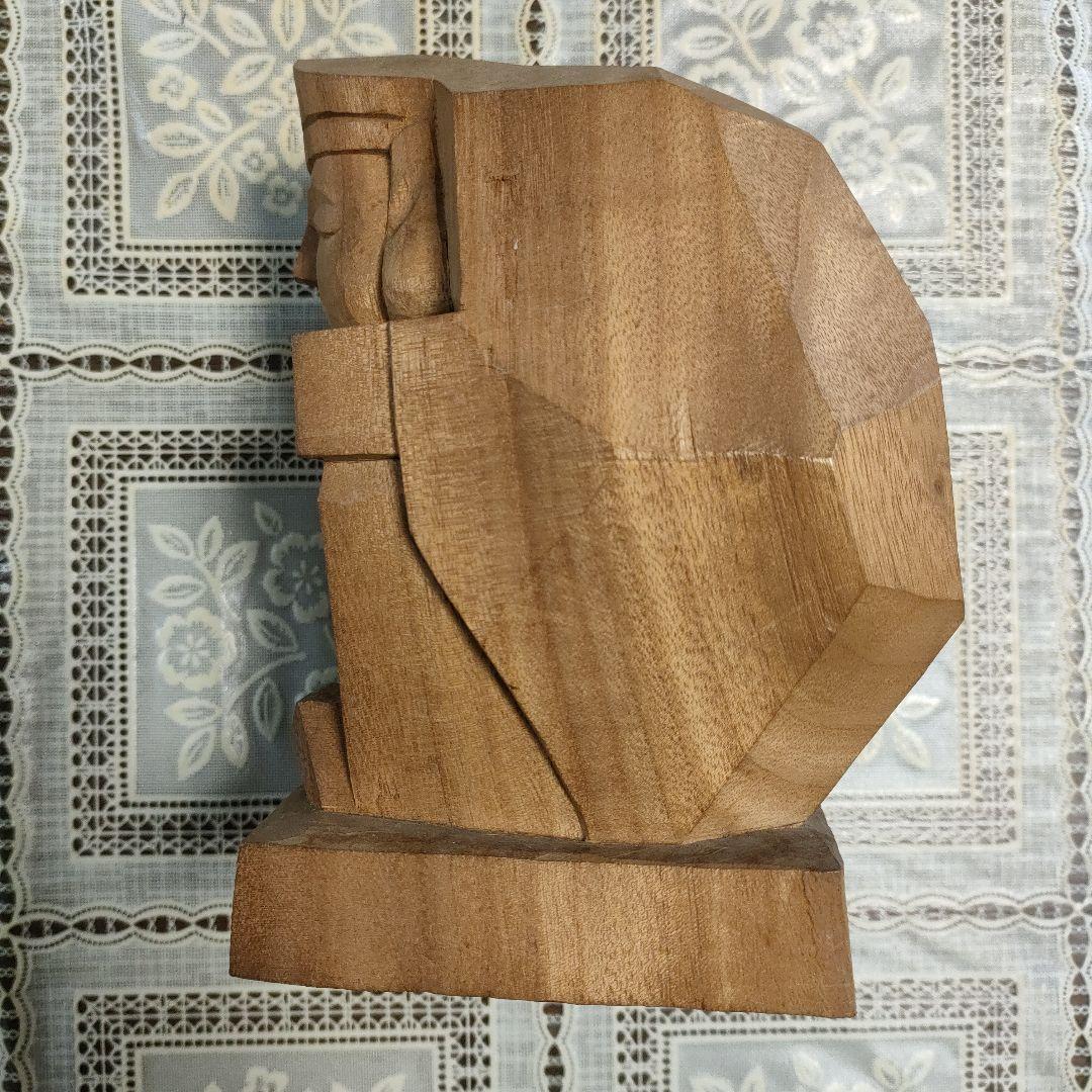 佐々木千秋 一刀彫木彫『大黒天』