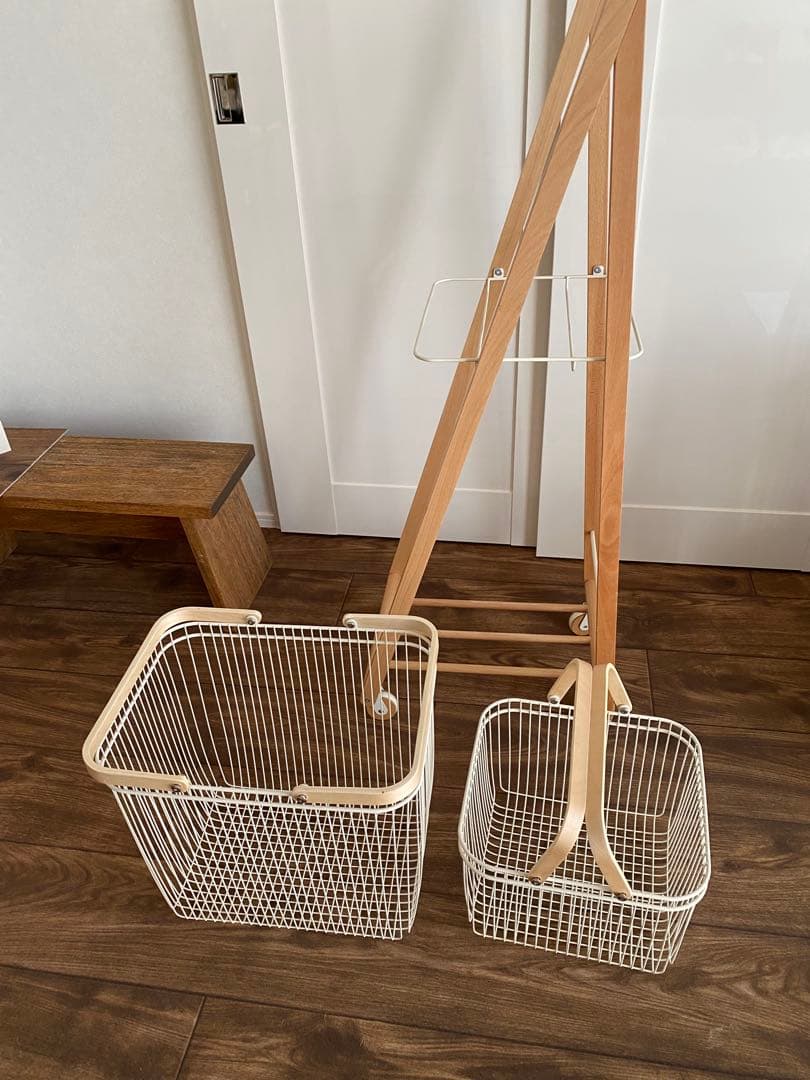 Hinata Life キャリーバスケットワゴンL